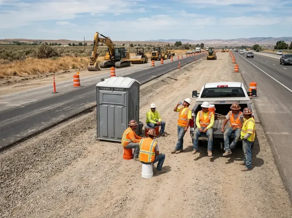 highway-road-construction-crew-007 — frequently asked questions, Porta Potty and Restroom Rentals in Albany, IN